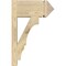 Ekena Millwork Balboa Arts & Crafts Rough Sawn Outlooker, Douglas Fir, 8"W x 16"D x 24"H OUT08X16X24BOA03RDF - alternate 3